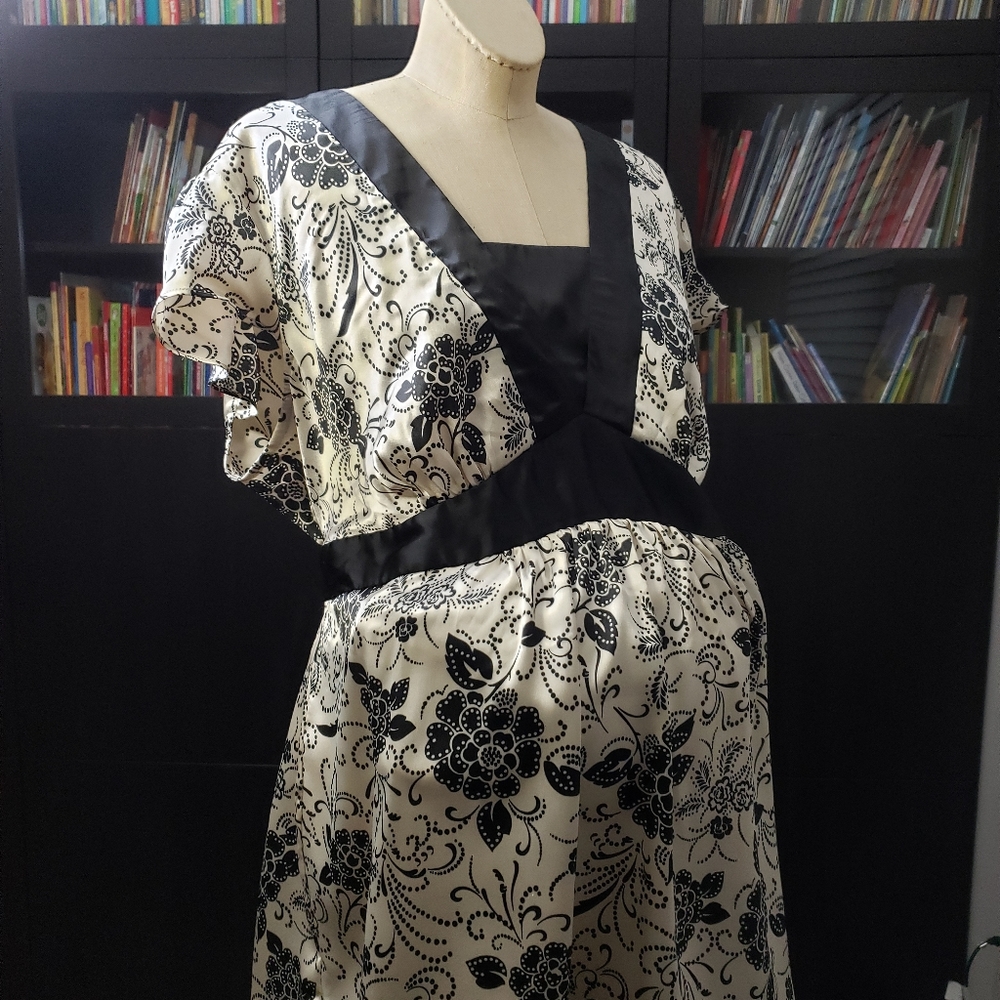 Two Hearts Floral Maternity Blouse
